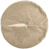 Pagalvėlės užvalkalas 2 pcs HEERLEN Taupe Ø 50 cm mančester