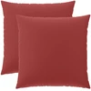 Pagalvėlės užvalkalas 2 pcs HEERLEN Vyno raudona 80 x 80 cm