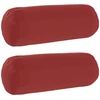 Pagalvėlės užvalkalas 2 pcs HEERLEN Vyno raudona Ø 15 x 40 cm