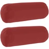 Pagalvėlės užvalkalas 2 pcs HEERLEN Vyno raudona Ø 15 x 40 cm