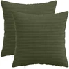 Pagalvėlės užvalkalas 2 pcs HEERLEN Žalia 45 x 45 cm mančester