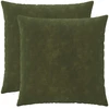 Pagalvėlės užvalkalas 2 pcs HEERLEN Žalia 65 x 65 cm