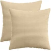 Pagalvėlės užvalkalas 2 pcs HEERLEN Žalias pilkas 35 x 35 cm
