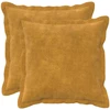 Pagalvėlės užvalkalas 2 pcs HOUTEN Geltona 35 x 35 cm