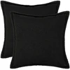 Pagalvėlės užvalkalas 2 pcs HOUTEN Juoda 55 x 55 cm Bouclé