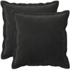 Pagalvėlės užvalkalas 2 pcs HOUTEN Juoda 35 x 35 cm Aksomas