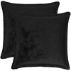 Pagalvėlės užvalkalas 2 pcs HOUTEN Juoda 40 x 40 cm Flanelė