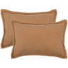 Pagalvėlės užvalkalas 2 pcs HOUTEN Smėlio 40 x 60 cm Bouclé