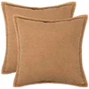 Pagalvėlės užvalkalas 2 pcs HOUTEN Smėlio 35 x 35 cm Bouclé
