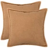 Pagalvėlės užvalkalas 2 pcs HOUTEN Smėlio 60 x 60 cm Bouclé