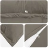 Pagalvėlės užvalkalas 2 pcs HOUTEN Šviesiai pilka 30 x 50 cm