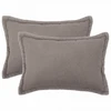 Pagalvėlės užvalkalas 2 pcs HOUTEN Šviesiai pilka 30 x 50 cm