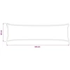 Pagalvėlės užvalkalas 2 pcs HOUTEN Šviesiai pilka 40 x 145 cm