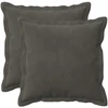 Pagalvėlės užvalkalas 2 pcs HOUTEN Tamsiai pilka 50 x 50 cm