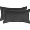 Pagalvėlės užvalkalas 2 pcs HOUTEN Tamsiai pilka 40 x 70 cm