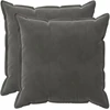 Pagalvėlės užvalkalas 2 pcs HOUTEN Tamsiai pilka 60 x 60 cm
