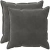 Pagalvėlės užvalkalas 2 pcs HOUTEN Tamsiai pilka 65 x 65 cm
