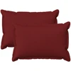 Pagalvėlės užvalkalas 2 pcs HOUTEN Vyno raudona 40 x 60 cm