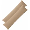 Pagalvėlės užvalkalas 2 vnt. ALMELO Ruda 40 x 145 cm mančester