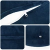 Pagalvėlės užvalkalas 2 vnt. HEERLEN Jūrinė mėlyna Ø 40 cm