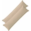 Pagalvėlės užvalkalas 2 vnt. HOUTEN Taupe 40 x 145 cm mančester