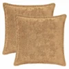 Pagalvėlės užvalkalas 2 vnt. HOUTEN Taupe 35 x 35 cm