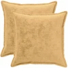 Pagalvėlės užvalkalas 2 vnt. HOUTEN Taupe 55 x 55 cm Flanelė