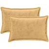 Pagalvėlės užvalkalas 2 vnt. HOUTEN Taupe 30 x 50 cm Flanelė