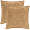 Pagalvėlės užvalkalas 2 vnt. HOUTEN Taupe 45 x 45 cm