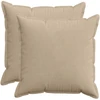Pagalvėlės užvalkalas 2 vnt. HOUTEN Taupe 80 x 80 cm mančester