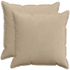 Pagalvėlės užvalkalas 2 vnt. HOUTEN Taupe 65 x 65 cm mančester