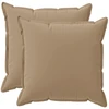 Pagalvėlės užvalkalas 2 vnt. HOUTEN Taupe 60 x 60 cm