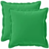 Pagalvėlės užvalkalas 2 vnt. HOUTEN Žalia 35 x 35 cm