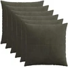 Pagalvėlės užvalkalas 6 pcs ALMELO Antracito 70 x 70 cm