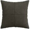 Pagalvėlės užvalkalas 6 pcs ALMELO Antracito 50 x 50 cm