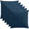 Pagalvėlės užvalkalas 6 pcs ALMELO Jūrinė mėlyna 70 x 70 cm