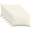 Pagalvėlės užvalkalas 6 pcs ALMELO Kreminė 50 x 70 cm mančester