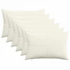 Pagalvėlės užvalkalas 6 pcs ALMELO Kreminė 50 x 75 cm mančester