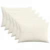 Pagalvėlės užvalkalas 6 pcs ALMELO Kreminė 50 x 70 cm mančester