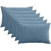 Pagalvėlės užvalkalas 6 pcs ALMELO Mėlyna 40 x 60 cm mančester