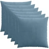 Pagalvėlės užvalkalas 6 pcs ALMELO Mėlyna 55 x 55 cm mančester
