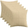 Pagalvėlės užvalkalas 6 pcs ALMELO Pilkai žalia 50 x 50 cm