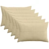 Pagalvėlės užvalkalas 6 pcs ALMELO Pilkai žalia 50 x 70 cm