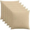 Pagalvėlės užvalkalas 6 pcs ALMELO Pilkai žalia 70 x 70 cm