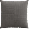 Pagalvėlės užvalkalas 6 pcs ALMELO Tamsiai pilka 70 x 70 cm