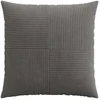 Pagalvėlės užvalkalas 6 pcs ALMELO Tamsiai pilka 80 x 80 cm
