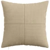 Pagalvėlės užvalkalas 6 pcs ALMELO Taupe 40 x 40 cm mančester