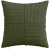 Pagalvėlės užvalkalas 6 pcs ALMELO Žalia 30 x 30 cm mančester