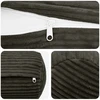 Pagalvėlės užvalkalas 6 pcs HEERLEN Antracito Ø 15 x 40 cm