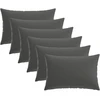 Pagalvėlės užvalkalas 6 pcs HEERLEN Antracito 30 x 50 cm